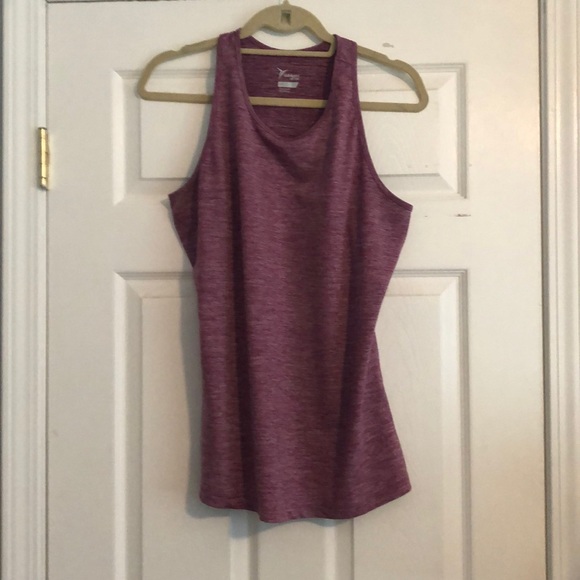 🌻5/$35🌻 Old Navy | Heathered Purple Racerback Workout Tank - Picture 1 of 4